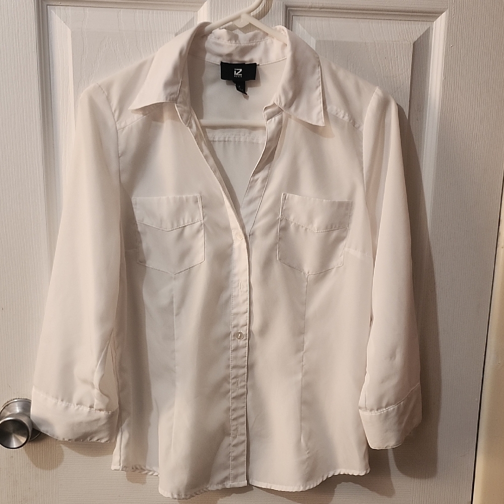 Iz Byer White Blouse